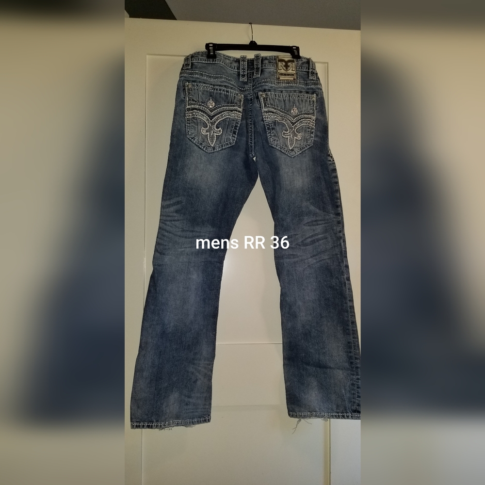 Rock Revival Dark Blue Bootcut Jeans